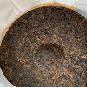 Шу пуэр Bing Dao Jin Ya 2017 года блин 357 г. Photo 2